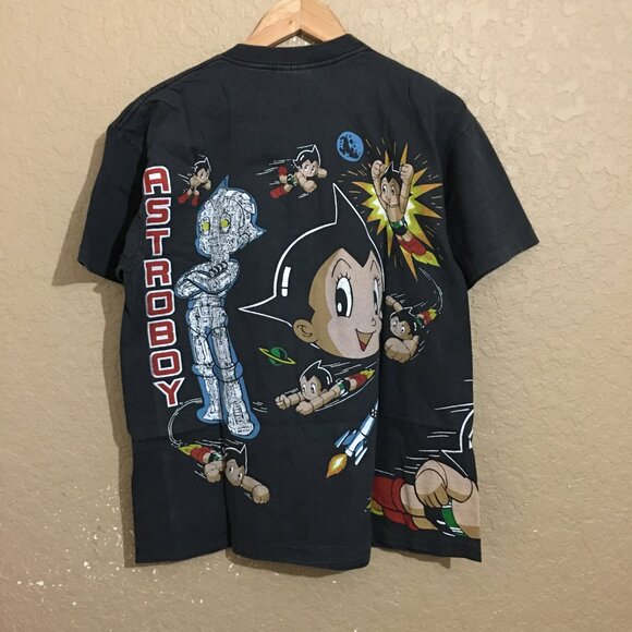 Astro Boy Mighty Atom Japanese Anime All Over Print AOP T-Shirt Large - Picture 5 of 7